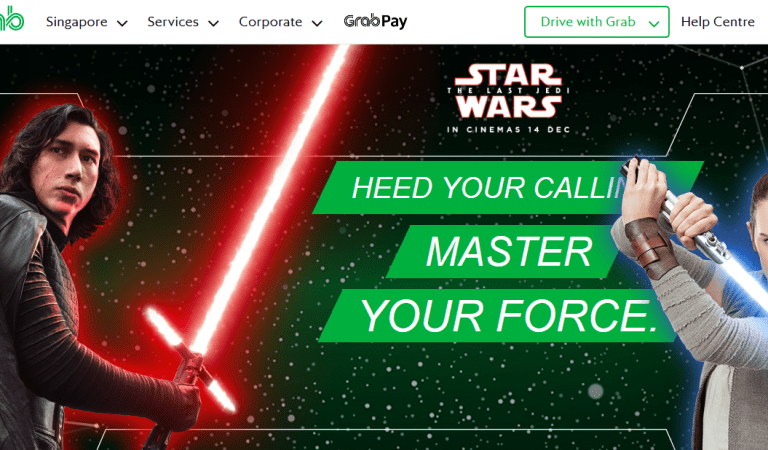 Pilih Pihak Mana Kamu Bergabung Di Promosi Grab Dan Star Wars!