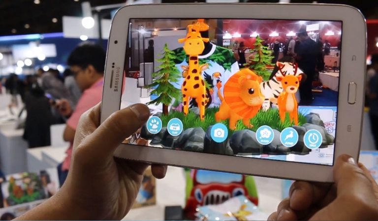 Kaos Anak Interaktif Dengan Teknologi Augmented Reality dari Elextra 4D Telkom University